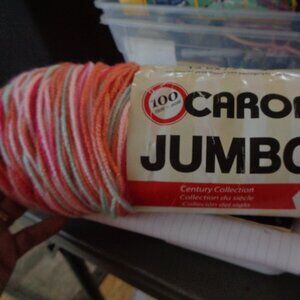 Caron Jumbo "Spicy Ombre" 12 oz skein of yarn